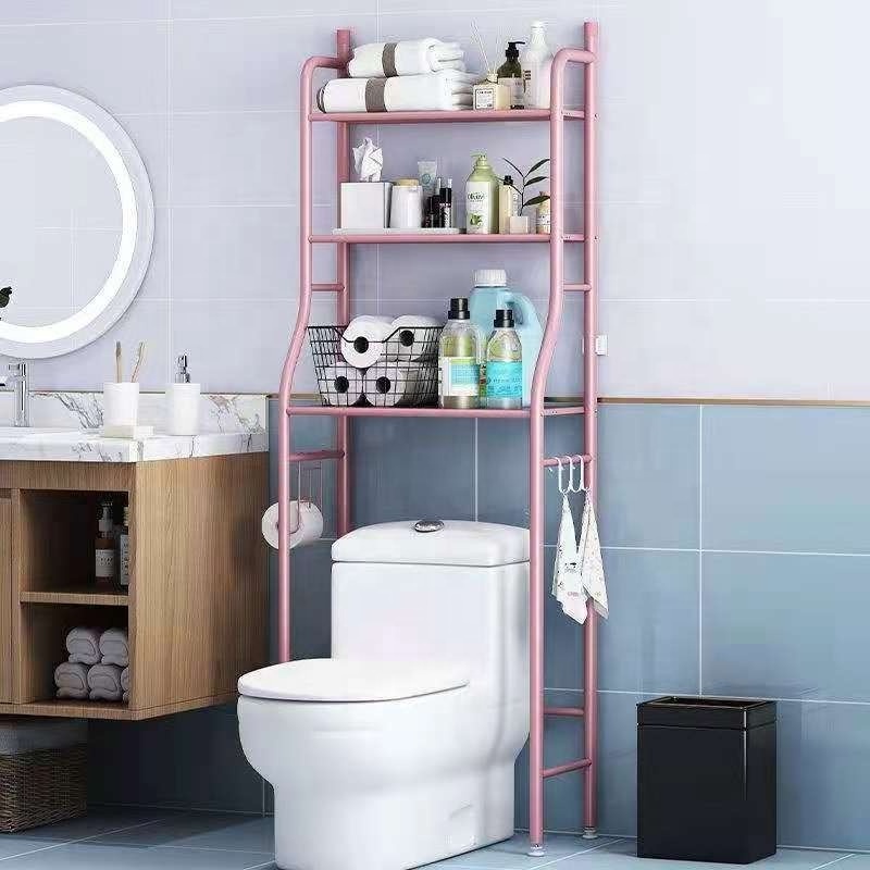 Hot Selling Laundry Shelf Over Toilet Washing Machine Storage Rack Above Washer Dryer Standing Bathroom Organizer Storage Rack