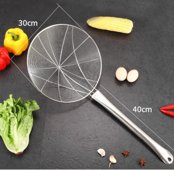 Kitchen Stainless Steel Spider Strainer Skimmer