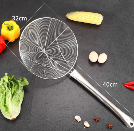 Kitchen Stainless Steel Spider Strainer Skimmer