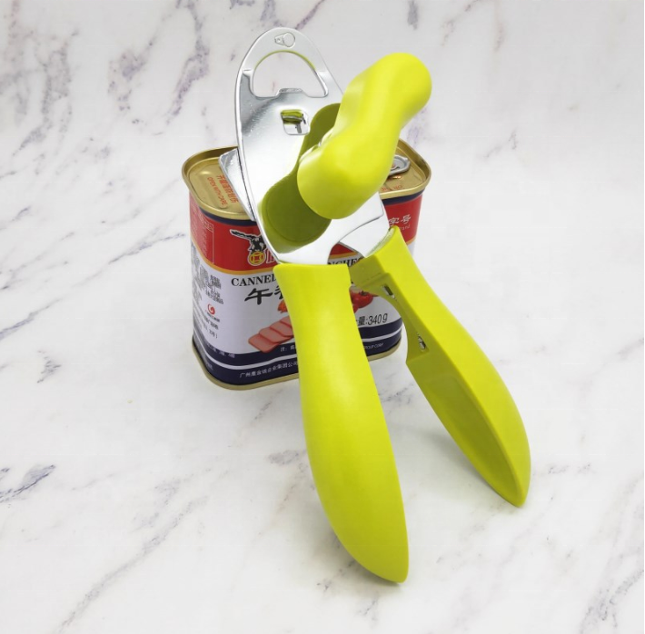 4-In-1 Opener Portable Plastic Multifunction Stainless Steel Bottle Can Openers/cork opener/beer capes opener