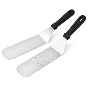 Stainless Steel Metal Spatula Set Frying Shovel Kitchen Shovel Fried Steak Shovel