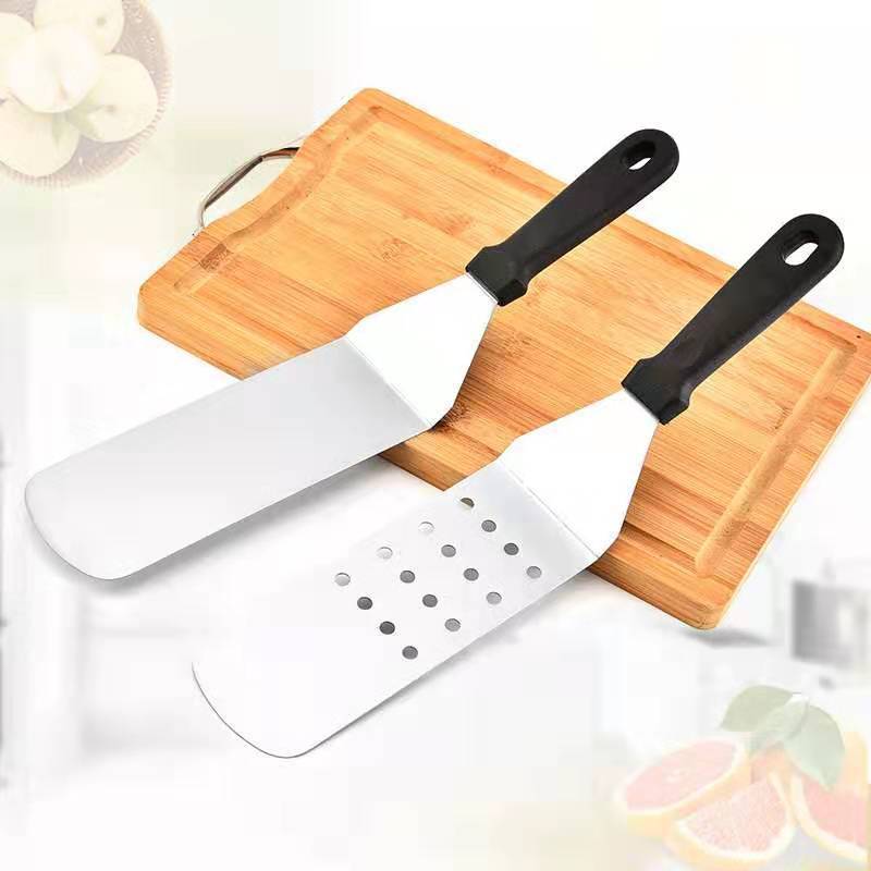 Stainless Steel Metal Spatula Set Frying Shovel Kitchen Shovel Fried Steak Shovel