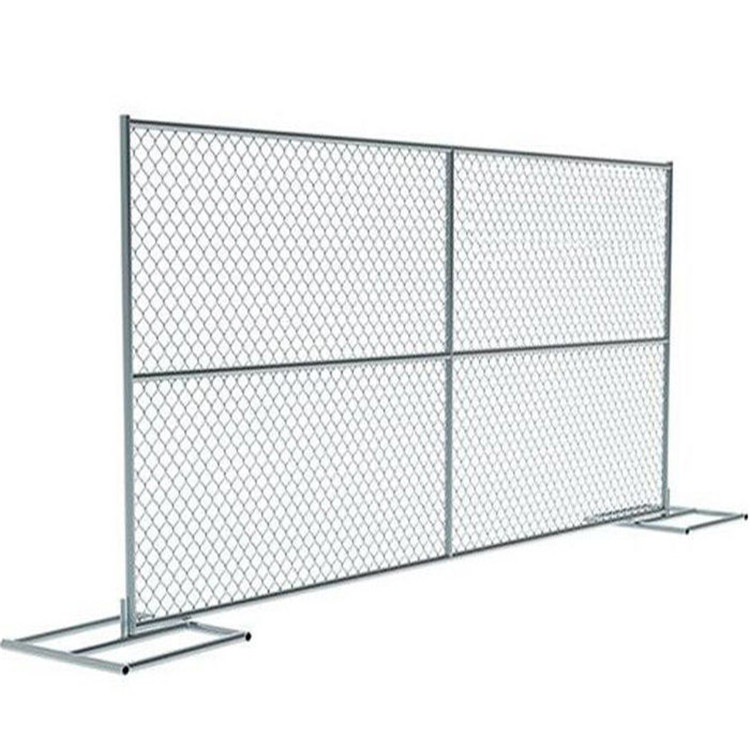 America Removable Fence Construction Site Temporary Chain Link Fence