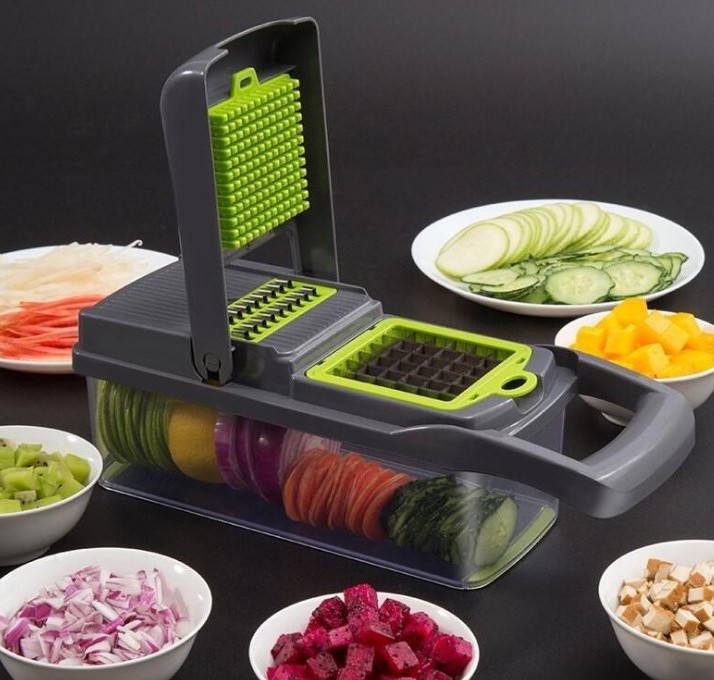 Kitchen Knife Shredded Slicer Manual Handle Feature Vegetable Twister Chopper Cutter happy chopper