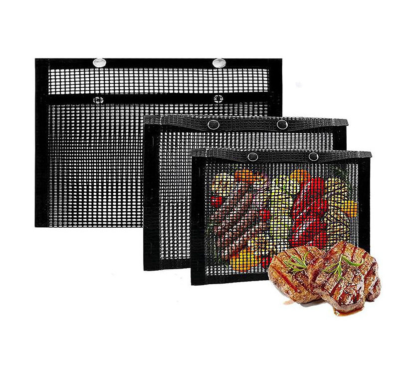 Non stick Mesh grill bag for Barbecue