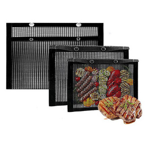 Non stick Mesh grill bag for Barbecue