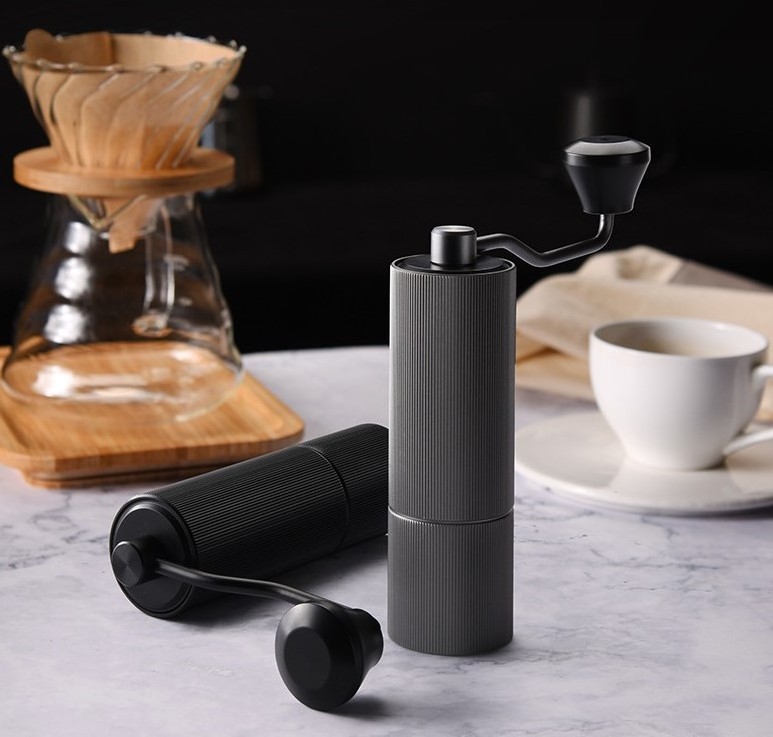 Double Bearing Positioning Hand Crank Manual Coffee Grinder