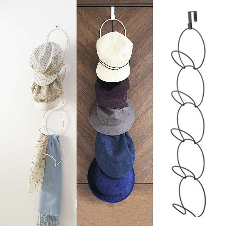 Hanging Hat Rack Over Door Closet Organizer with Hanging Hook