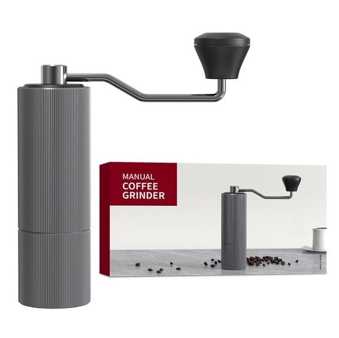 Double Bearing Positioning Hand Crank Manual Coffee Grinder