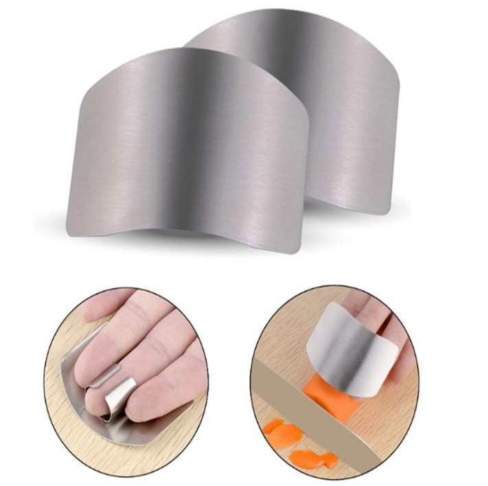 Stainless steel finger protectors are suitable for cutting knives/cutting protectors for kitchen tools