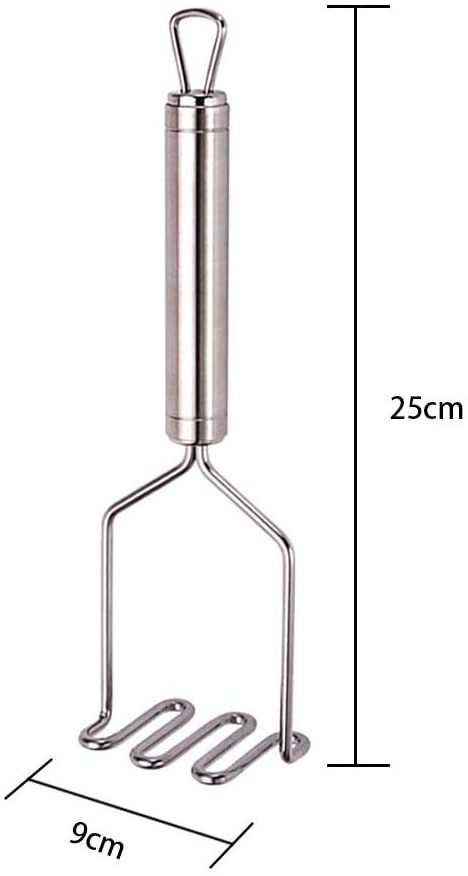 Mash Potato Ricer Stainless Steel Ricer Baby Food Strainer Fruit Masher and Food Press