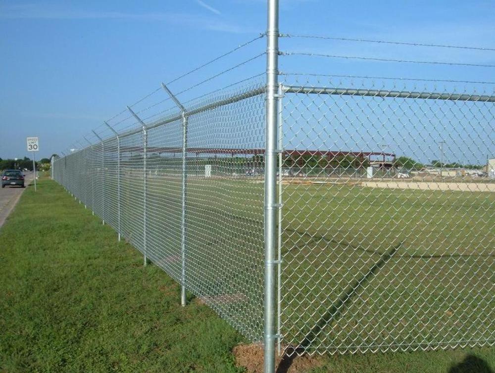 America Removable Fence Construction Site Temporary Chain Link Fence