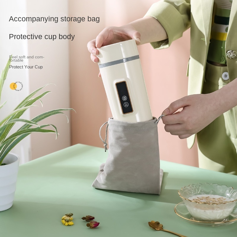 mini 12V/24V travel kettle Temperature Control electric portable instant tea car hot water kettle 350ml