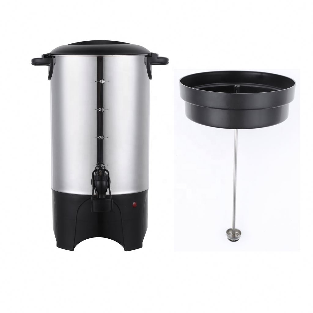 Spray coffee maker electric automatically 30 cups stainless steel coffee  urn coffee boiler  percolator ETL