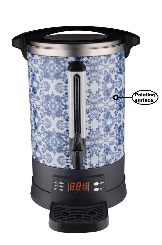 Hot Stainless Steel Electric Water Boiler Water Urn Kettle Tea Maker KLY-S200B2-1