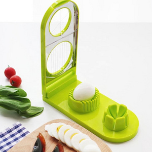 2 In 1 Stainless Steel Egg Cutter for Hard Boiled Egg