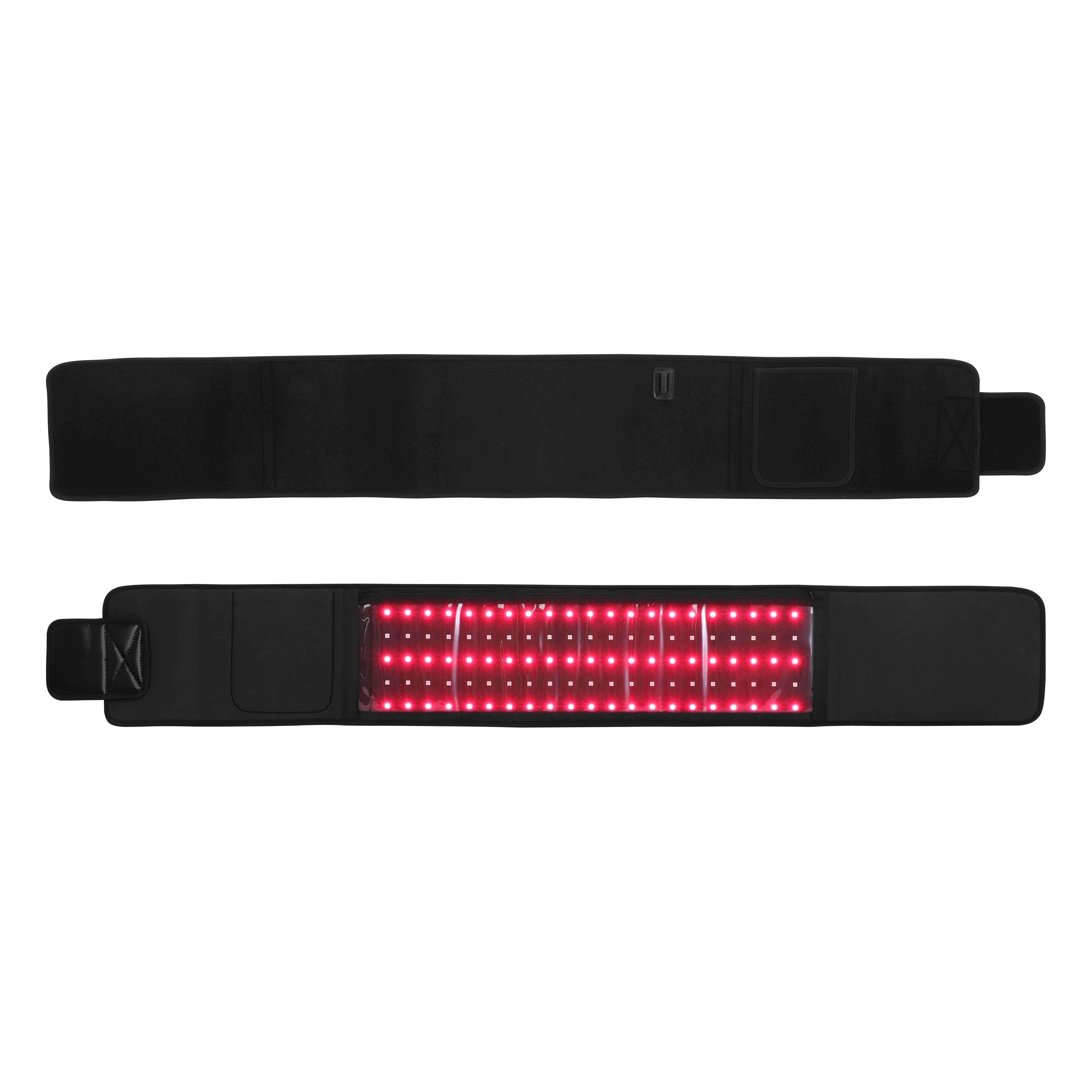 Factory sale Pain Relief Red Light Therapy Belt 660nm 850nm Led Red Infrared Therapy Wrap For Body Slimming