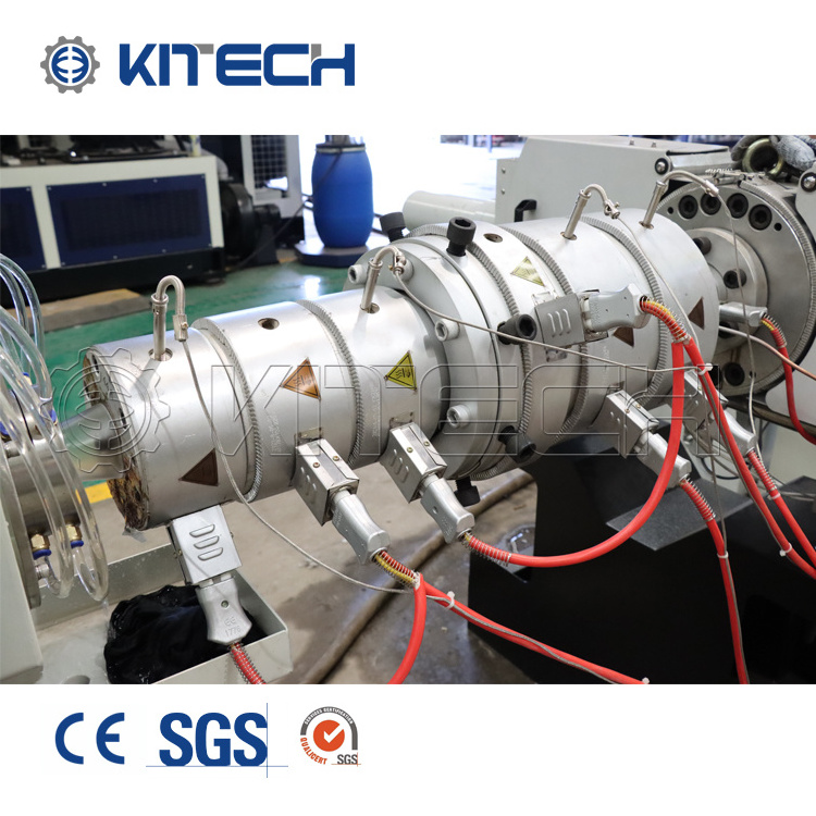 Corrugated Plastic Tube Machine Plastic Hdpe Ppe Pipe Extrusion Line