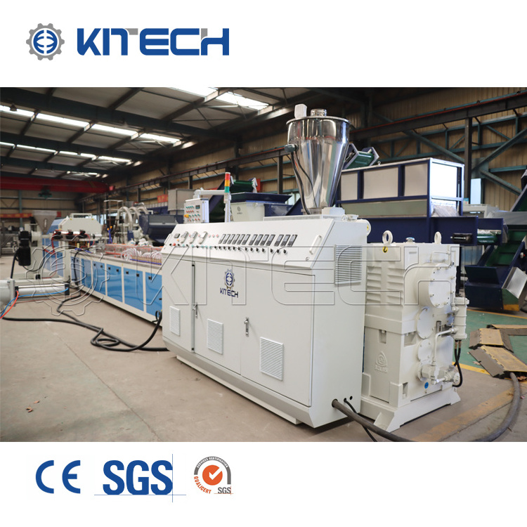 WPC Extrusion Machine / PVC Wall Panel Production Line / WPC Profile Extruder Making Machine