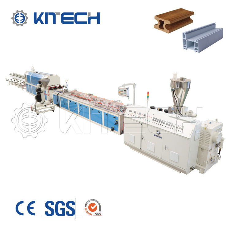 Pvc Window Profile Making Machine/ Upvc Profile Extrusion Line/ Plasti Machine