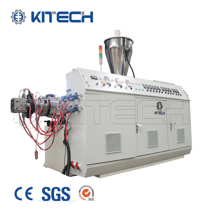 Kitech PVC WPC Wood Plastic Composite Door Window Making Machine Price