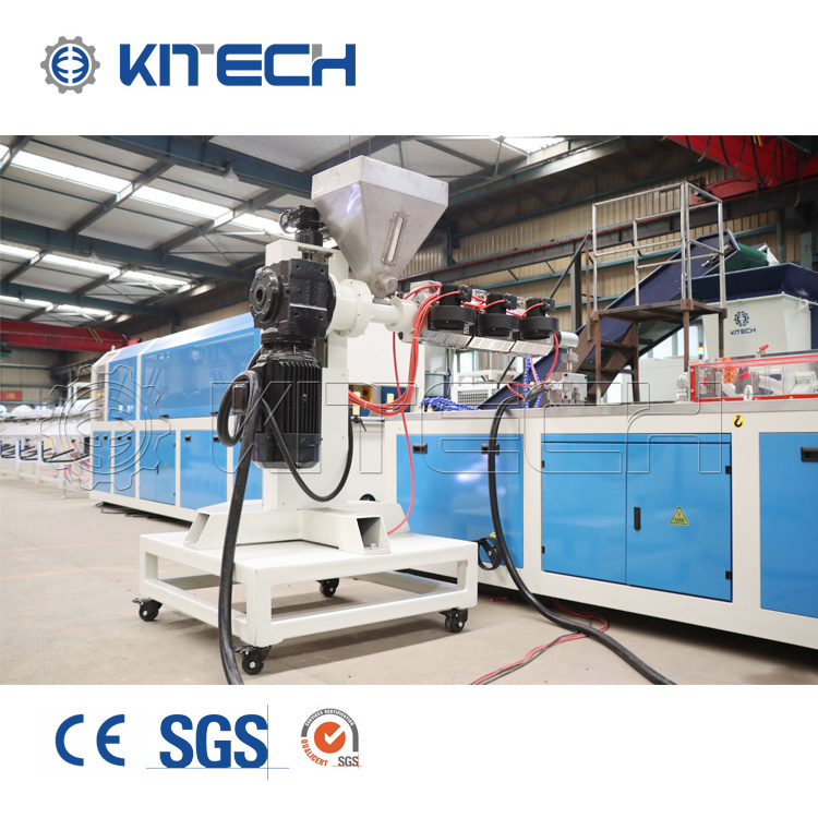 WPC Extrusion Machine / PVC Wall Panel Production Line / WPC Profile Extruder Making Machine