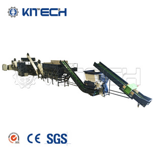 Polyester Staple Fiber Recycled Making Machine/Waste Pet Plastic Bottle Washing/Recycling Line/Machine/Plant