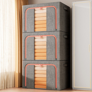 household linen collapsible storage boxes bins bags bedroom wardrobe closet home organizer container case cube multipurpose