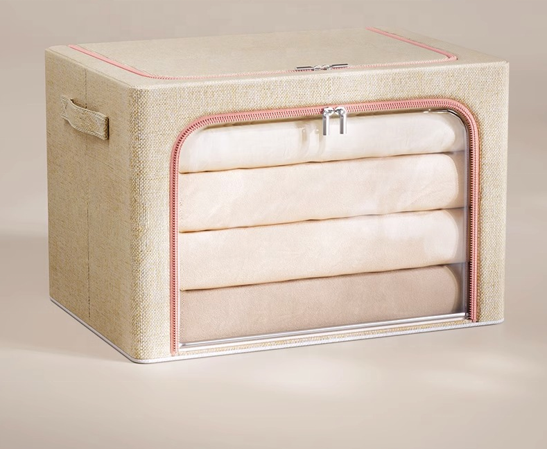 New Launched Foldable Clothes Organizer Box Fabric Foldable Storage Boxes Cube Storage Organizer For Bedroom