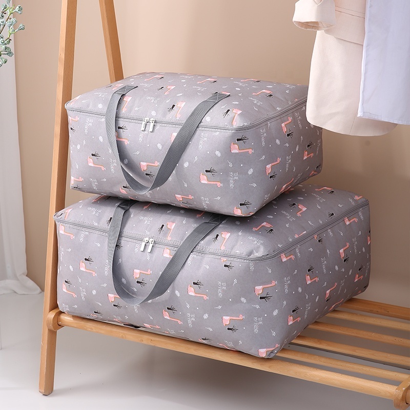 High Quality Foldable Oxford Cloth Storage Cube Bags Home Storage Bags For Quilt Storage Bag Home Organizer