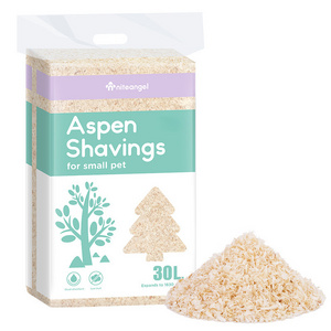 Aspen Shaving Wood Beddings for Small Animals Dust-Free and Safe Wholesale Pet Products for Guinea Pigs and Hamsters