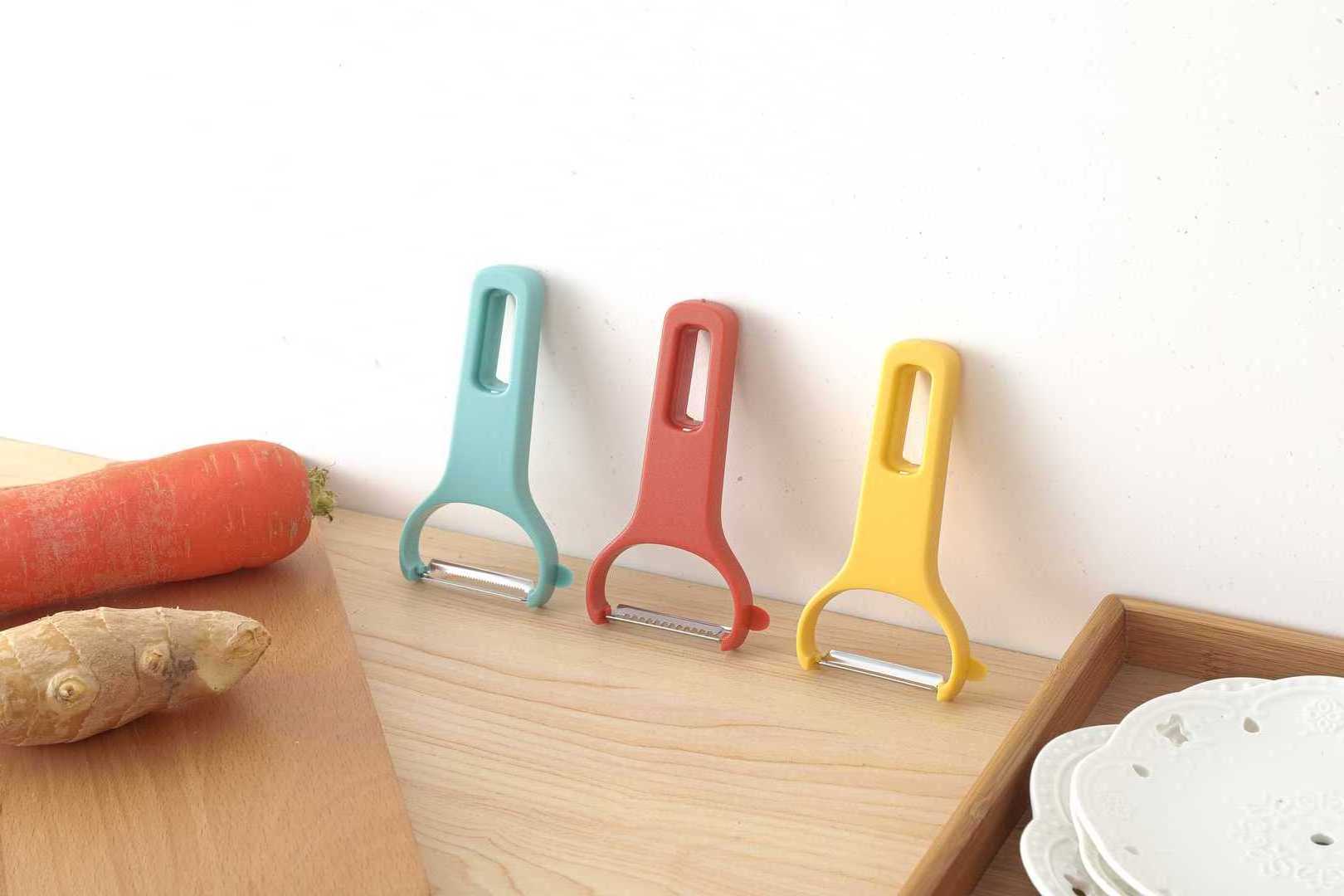 Kitchen Hand Multifunctional Manual Stainless Steel Peeler Set of 3  Vegetable Slicer Grater Fruit Peeler Potato Carrot Peeler