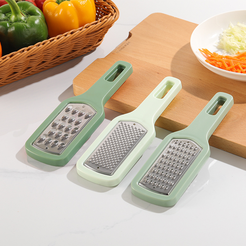 Hot Selling Multi-Functional Shredder 3 Sides Vegetable Grater Stainless Steel Cheese Carrot Grater For Kitchen