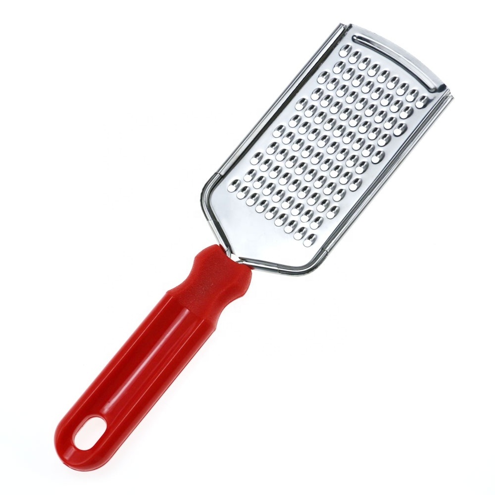 Professional Kitchen accessories stainless steel flat cheese grater very relaxed