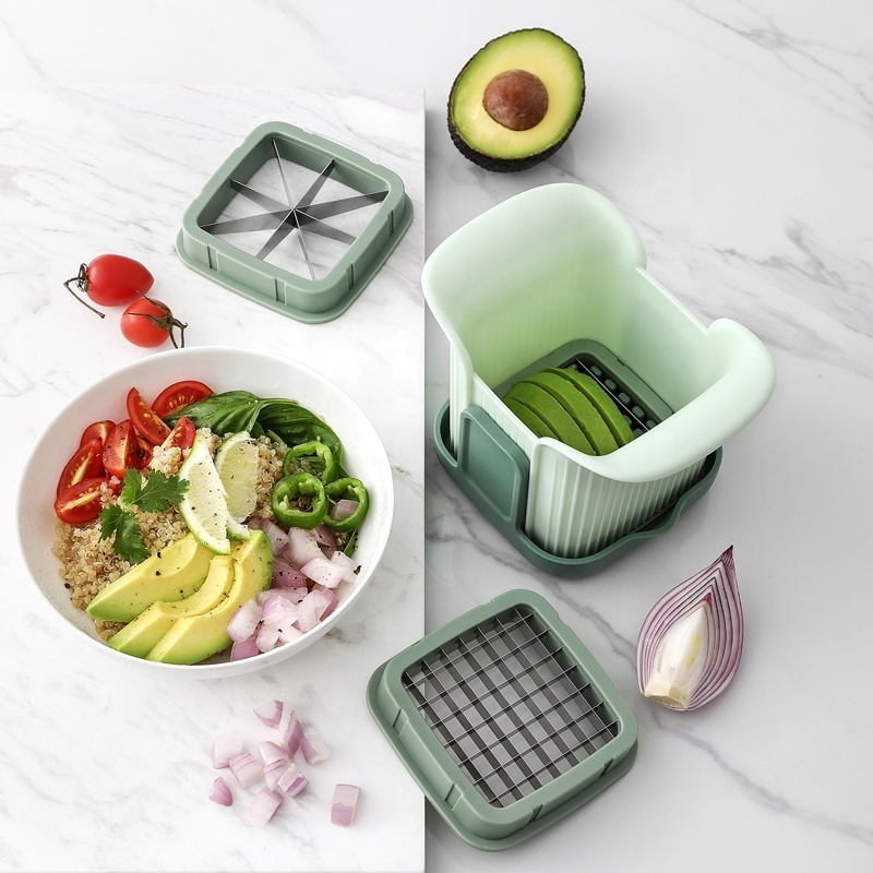 Top Seller Home Kitchen Accessories Multifunctional Food Dicer Onion Veggie Chopper Manual Slicer Vegetable Cutter