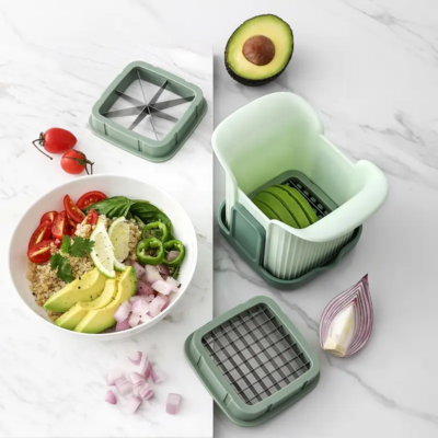 2023 New Multifunctional Hand Pressure Food Choppers Onion Chopper Vegetable Slicer Cutter Dicer Veggie Chopper