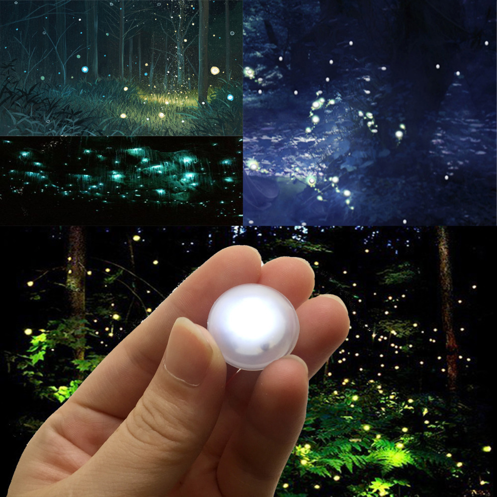 NEW 2CM Mini Fairy Lights Floating Waterproof Batteries Operated Christmas Lights for Paper Lantern Swimming Pool