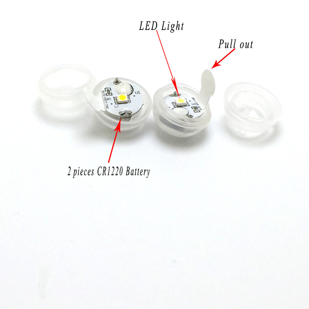 NEW 2CM Mini Fairy Lights Floating Waterproof Batteries Operated Christmas Lights for Paper Lantern Swimming Pool