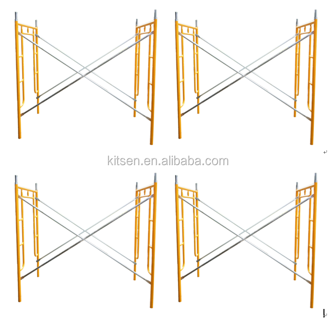 KITSEN Mason Frame Construction Scaffolding H frame Scaffolding for Construction