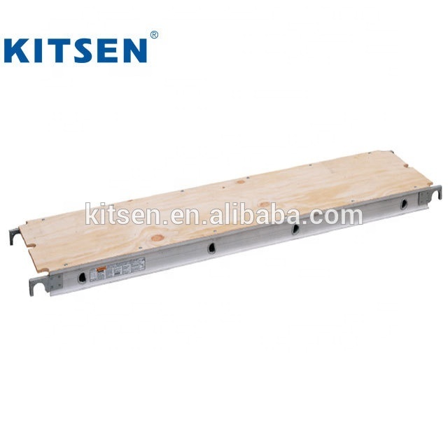 7ft  10ft OSHA  ANSI 19 In. Tested Safety Aluminum plywood Scaffold Plank Walk Board Scaffolding Plank