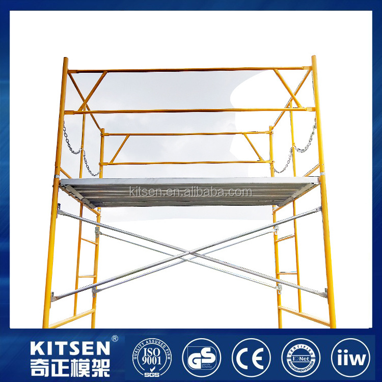 KITSEN Mason Frame Construction Scaffolding H frame Scaffolding for Construction