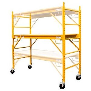 Multifunctional Rolling Steel Scaffold W/ or W/O Guardrail System