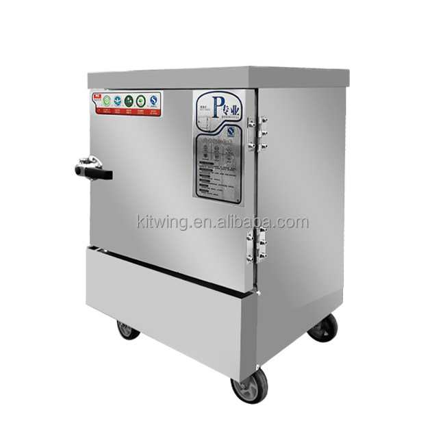 High Quality Rice Steamer Machine Gas / Electric Steamer Commercial Stainless Steel Seafood Steamers