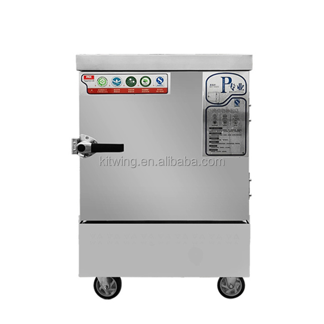 High Quality Rice Steamer Machine Gas / Electric Steamer Commercial Stainless Steel Seafood Steamers