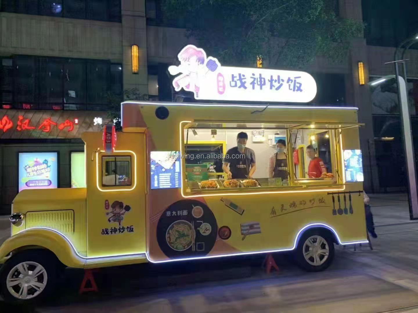 Hot Sale Ice Cream Hot Dog Food Truck Bike Coffee Carts Electric Food Vending Cart For Sale