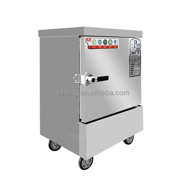 High Quality Rice Steamer Machine Gas / Electric Steamer Commercial Stainless Steel Seafood Steamers