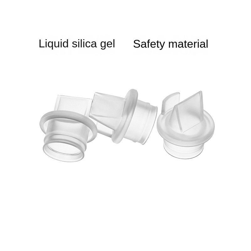 Breast pump duckbill valve  silicone one-way valve transparent for manual and electric breast pump