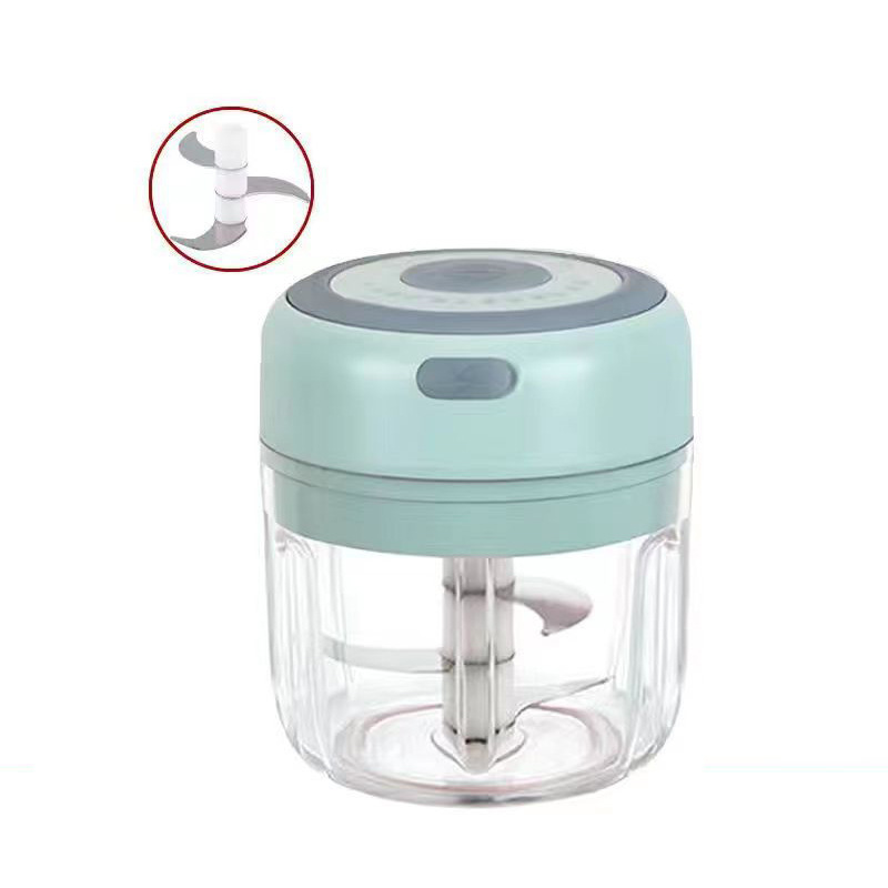 High Quality Electric Garlic Press Masher Sturdy Durable Mini Crusher Chopper