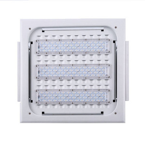 Indoor Waterproof 100watt Gas Station Lights Parking Garage Lamp 150w 200w Led Canopy Light Luminous Smart Dali Power Lighting