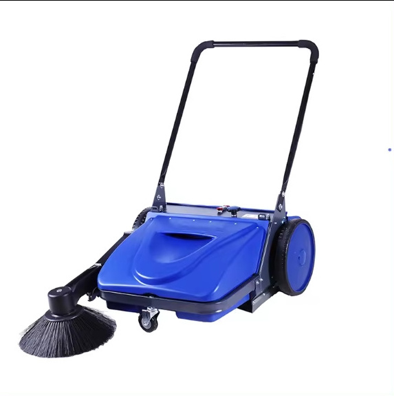 SC700D eco riendly walk behind battery sweeper mini street sweeper industrial floor sweeper